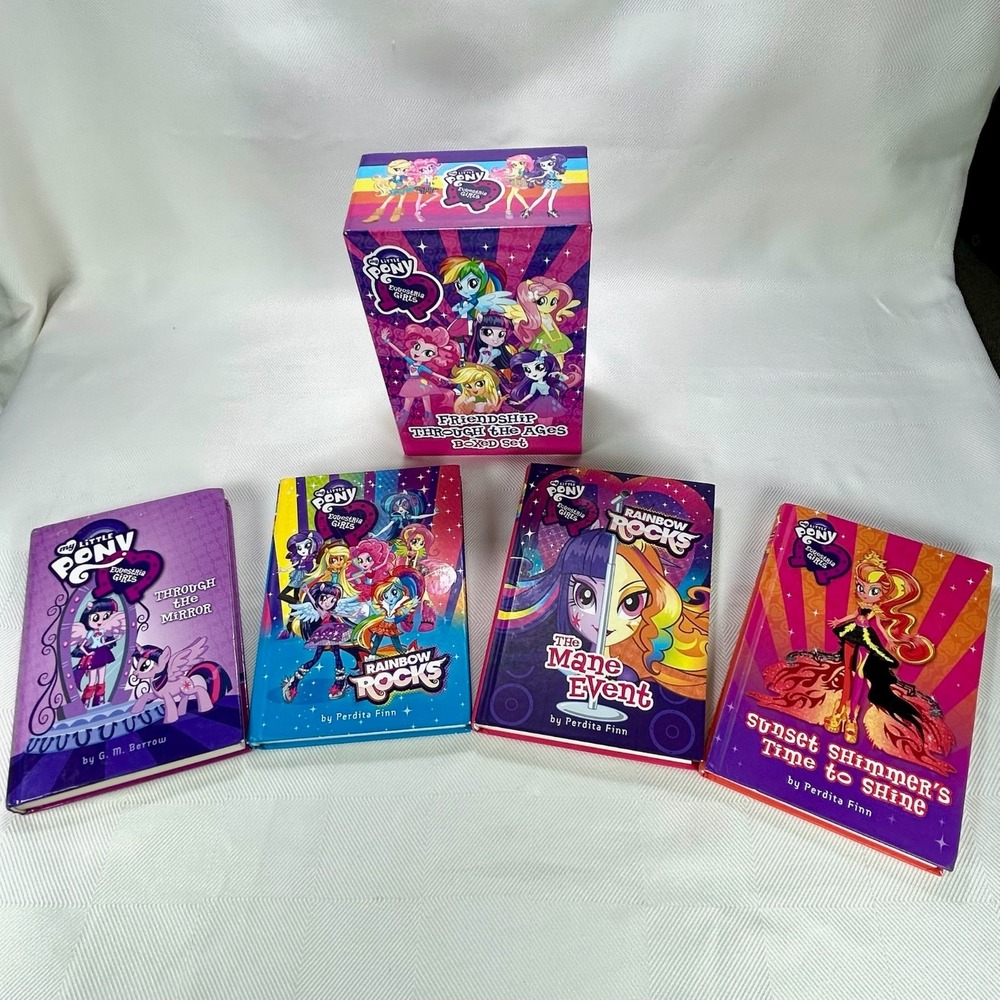 My Little Pony Equestria Girls- Friendship Through the Ages Boxed Set Hardcover